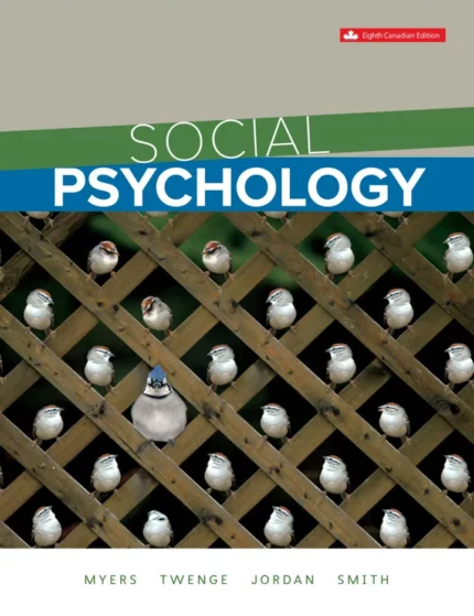 Social Psychology (8th Canadian Edition) – PDF