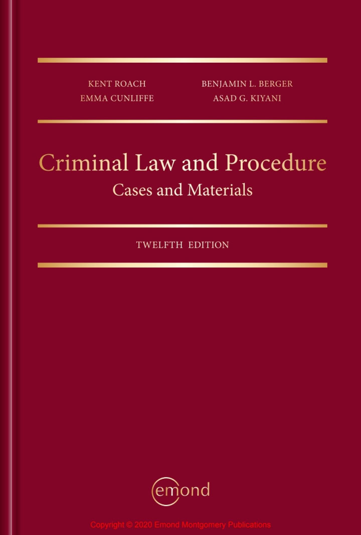 Criminal Law and Procedure: Cases and Materials (12th Edition) – PDF