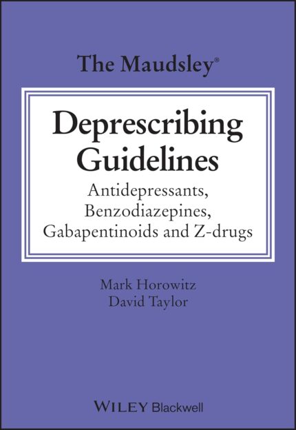 The Maudsley Deprescribing Guidelines – eBook PDF